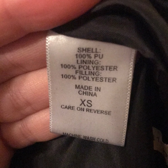 NY&Co black leather jacket! - Picture 3 of 5